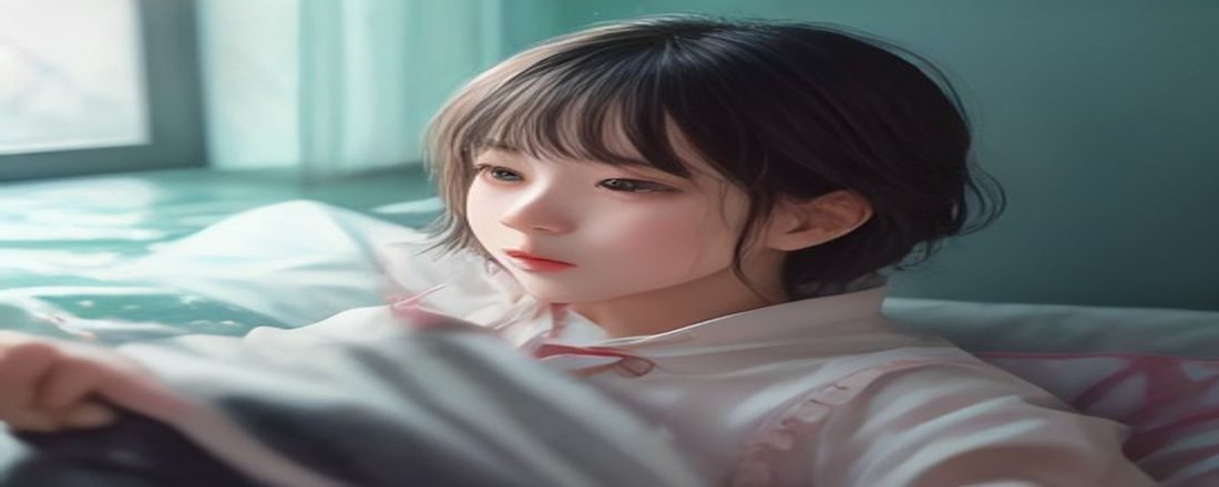 羞羞漫画平台界面示意图，展示湖蓝色调的漫画阅读页面布局，左侧为分类导航，右侧为漫画封面网格，画面简洁专业